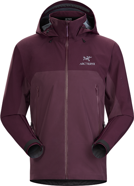 purple arcteryx jacket